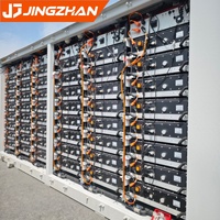 Conteneur de stockage d'énergie refroidi par liquide avec système de suppression d'incendie et CVC pour la livraison de projets de postes de transformation d'entreprennements publics