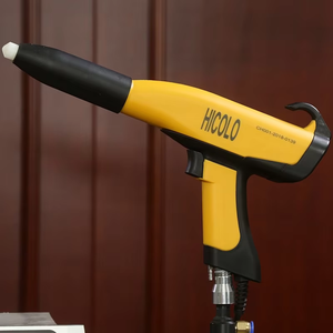 เครื่องพ่นสีแบบถ้วยสเปรย์ขนาดเล็กแบบใช้มือพกพาอุปกรณ์เคลือบผงไฟฟ้าสถิตสำหรับเริ่มต้นใหม่สำหรับสเปรย์สีผงอลูมิเนียม - Product Image 4