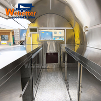 Webetter Mobile Beer Bar Doner Kebab BBQ Pizza Truck Poulet Rôtisserie Shawarma Snack Food Trailers Restaurant entièrement équipé