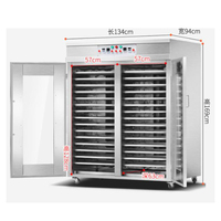 Industriële Fruit Freeze Droger Dehydrator Machine Fruit Vacuüm Droger Voor Voedsel Nieuwe