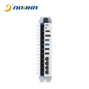 Nodka Fanless Mini BOX Pc industriale <span class=keywords><strong>Computer</strong></span> N97 Cpu 4 Ethernet Controller di automazione - Product Image 2