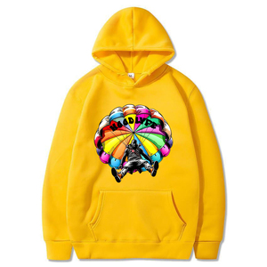 Sudadera con Capucha Extra Grande Unisex de Alta Calidad para Invierno, 100% Algodón, Tinte Liso, Proveedor Directo de Fábrica - Product Image 5