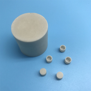 Crucible en céramique de nitrure d'aluminium personnalisé, crucible cylindrique en céramique AlN - Product Image 3