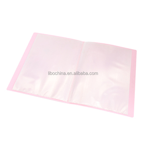 Hot văn phòng A4 bìa cứng chèn PP thư mục tập tin cuốn sách hiển thị với 10 20 30 40 60 rõ ràng Túi - Product Image 1