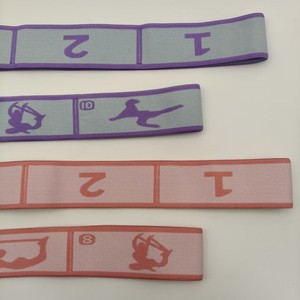 Bande de Résistance Élastique Segmentée Nanami – Intensité Moyenne pour Yoga, Danse, Exercice, Étirement et Entraînement – Ruban Numérique - Product Image 1