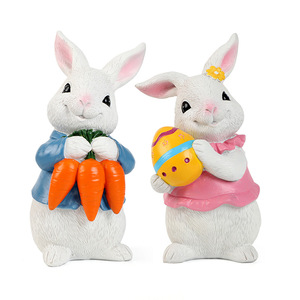 Adornos Creativos <span class=keywords><strong>de</strong></span> <span class=keywords><strong>Conejito</strong></span> <span class=keywords><strong>de</strong></span> <span class=keywords><strong>Pascua</strong></span>, Lindas <span class=keywords><strong>Manualidades</strong></span> <span class=keywords><strong>de</strong></span> Bambú, Diseño Moderno, Decoración para el Hogar, Cafetería, Patio, Jardín - Product Image 1