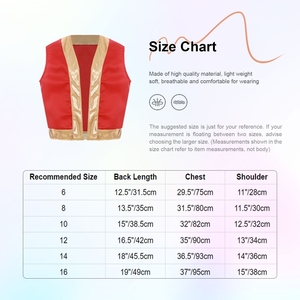 Costume de danse pour enfants de 6 à 16 ans, filles et garçons, pour la pratique, les jeux, le cosplay de personnages, veste ample, spectacle sur scène, carnavals, vêtements de danse - Product Image 6