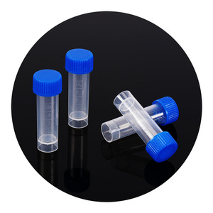 Criotubos Qianling de 5 ml con tapa de rosca, tubos de refrigeración de plástico, viales de muestreo para uso en laboratorio - Product Image 1