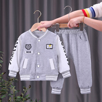 Ensemble de Baseball pour Bébé Garçon Printemps et Automne, Vêtements pour Enfants, Ensemble Deux Pièces Mixte 1-5 Ans, Tenue de Sport pour Enfants