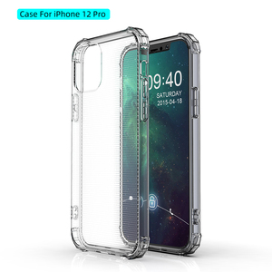 Fundas para teléfono móvil con protección completa 360° transparente, a prueba de golpes, anti-caídas, con protección de lente y airbag 3D para iPhone 12 Pro. - Product Image 2