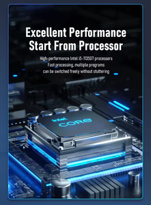 Nouveaux produits 2026 <span class=keywords><strong>Mini</strong></span> <span class=keywords><strong>PC</strong></span> AI NUC Intel Ultra CPU DDR5 RAM SSD NVMe haute vitesse 2 ports LAN Multi-écrans pour usage bureautique et domestique - Product Image 5