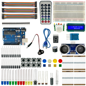 <span class=keywords><strong>Arduino</strong></span> için OKY1024-1 Breadboard ve sensörler ile öğrenciler için LCD ekran öğrenme başlangıç kiti - Product Image 3