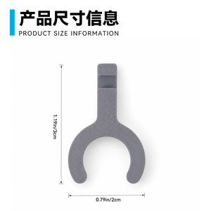 Clip pour poche à glace en plastique multicolore pour sac isotherme, outil ménager - Product Image 4