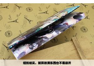 Nouveauté Anime Sword Art Online Portefeuille long en PU imprimé avec Asada Shino Kirito/kirigaya <span class=keywords><strong>Kazuto</strong></span> avec bouton - Product Image 4