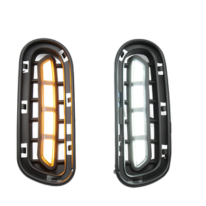 Suministro de fábrica, LED lámpara antiniebla, luz diurna LED con función de señal de giro amarilla para Kia <span class=keywords><strong>Stinger</strong></span> 2017-2020 Car DRL - Product Image 1