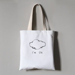 Custom Logo <b>Canvas</b> Tote Bag with Zipper Closure Custom Color Wholesale High Quality Reusable Cotton Shopping Bag - Product Image 3