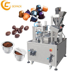 Automatische Roterende Kleine Size Nespresso Capsule Verpakking Vullen En Sluitmachine - Product Image 1