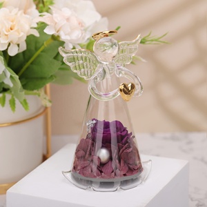 Cadeau commémoratif de la Rose éternelle de l'ange pour la perte d'un être cher et bien recevoir bientôt un cadeau de remerciement pour femmes - Product Image 6