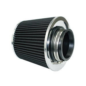 Filtre à air à haut débit universel de 76 mm à tête de champignon pour la modification de voiture pour Audi-OE No 17220-RB6-Z00 - Product Image 1