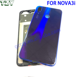 ฝาหลังกระจกสำหรับ Huawei Nova 3i ฝาครอบด้านหลัง ฝาหลัง<span class=keywords><strong>แบ</strong></span><span class=keywords><strong>ต</strong></span>เตอรี่ Nova 3i - Product Image 5