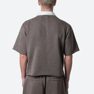 Camisetas Polo Boxy de Manga Corta para Hombre, al por Mayor, OEM, con Corte Moderno, Lisas, Personalizables con Logotipo - Product Image 4