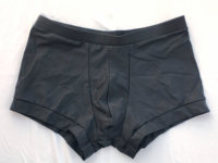 Shorts de Baño para Hombre, Color Negro Mate, Tejido de Punto Elástico y Transpirable, Secado Rápido, para Playa y Piscina