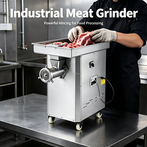 Industrial Electric Meat Mincer Stainless Steel Automatic Grinder Single Phase European Plug New - Product Image 6