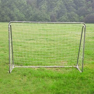 Filet de <span class=keywords><strong>but</strong></span> de football de football <span class=keywords><strong>argent</strong></span>é de tailles multiples personnalisé <span class=keywords><strong>en</strong></span> usine sans tissu de tir pour l'entraînement - Product Image 2