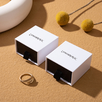 Boîte cadeau pour bijoux Lionwrapack OEM/ODM, boîte d'emballage en papier écologique avec tiroir, couleur et logo personnalisés pour les propriétaires de marques