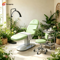 Table de massage électrique la plus vendue, lit de spa au design innovant avec commande au pied pour salons de beauté et instituts de beauté