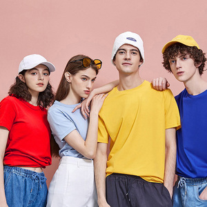 High Quality 100% Cotton 230gsm Heavyweight Knitted Casual <b>Men's</b> T-<b>Shirt</b> Custom Logo Regular Fit <b>Compressed</b> Blank - Product Image 1