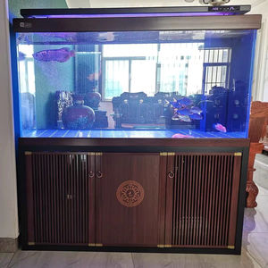 Glazen Aquarium Aquarium Arowana Groot Aquarium Gouden Vijf-Lijn Ultra-Witte Kristallen Aquaria & Accessoires 150*60*155Cm - Product Image 6