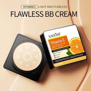 SADOER nouveau produit soyeux naturel vitamine C visage maquillage hydratant peau Air Sensation beauté correcteur <span class=keywords><strong>BB</strong></span> crème avec imperméable à l'eau - Product Image 2