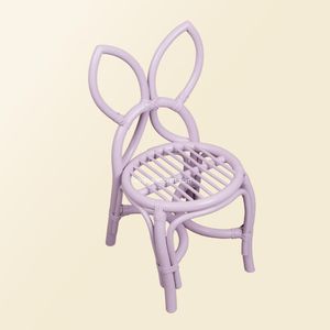 Silla Infantil de Ratán Hecha a Mano, Ecológica y Moderna, Regalo de Cumpleaños Seguro para Uso en Parques y Hoteles, Asiento Natural Tejido a Mano - Product Image 3
