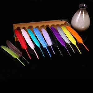 10-15CM/50 <span class=keywords><strong>racines</strong></span> <span class=keywords><strong>le</strong></span> fabricant vend directement des plumes d'oie DIY pour enfants matériaux faits à la main bijoux vêtements matériaux - Product Image 6