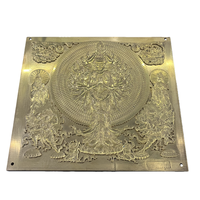 Placas de Latón CNC de Alta Calidad, Placas de Impresión Premium, Troqueles para Estampado en Caliente, Bloques de Grabado en Relieve TPS DF-12-026