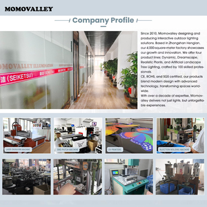 Éclairage paysager géant en forme de champignon LED de qualité commerciale certifié UL/CE Momovalley pour la décoration de projets de parcs et de stations balnéaires - Product Image 5