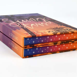 Libro de Papel de Arte con Tapas Duras y Bordes Pintados Personalizados, Impresión de Novelas Románticas, Encuadernación Cosida, Edición Especial de Lujo, con Película Protectora - Product Image 3