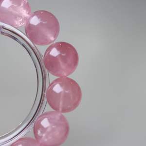 Bracelet authentique en cristal de <span class=keywords><strong>quartz</strong></span> <span class=keywords><strong>rose</strong></span>, fréquence énergétique, perles de <span class=keywords><strong>quartz</strong></span> <span class=keywords><strong>rose</strong></span>, charme exotique, <span class=keywords><strong>pierres</strong></span> de guérison en forme de cœur - Product Image 6