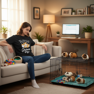 T-shirt sans manches pour cochons d'Inde mignons - Oui, j'ai vraiment besoin de ça - Produit promotionnel - Product Image 3