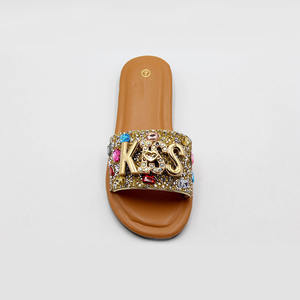Été Nouvelles Femmes Pantoufles Fond Plat Antidérapant Extérieur Plage Femme Sandales Sexy Fashion Design Kiss Slides Femme Chaussures - Product Image 5