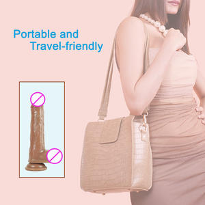 Factory Direct Large Bendable Flexible Dildo Weiches flüssiges Silikon material Haut freundlicher Gefühl Dildo Verkauf - Product Image 6