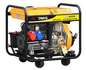 Twar dg2500e 2kw साइलेंट प्रकार खुले फ्रेम डीजल जनरेटर एयर कूल्ड रिमोट स्टार्ट कम शोर ऑटो स्टामफोर्ड अल्टरनेटर 50/60hz - Product Image 2