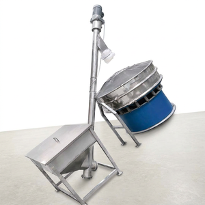Food Grade Stainless Steel Screw Conveyor with Adjustable Speed and Durable Design for Food Processing Line-Aushine Machinery - Product Image 1