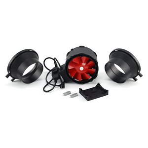 Ventilador de Duto Inline Silencioso 110-240V 4 polegadas com Controlador para Ventilação Industrial - Product Image 2