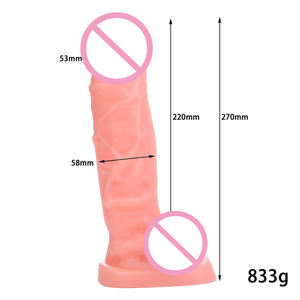 อวัยวะเพศชายเทียม PVC รุ่น Xx Hot สำหรับผู้หญิง ของเล่นทางเพศสำหรับผู้ใหญ่ ดิลโดขนาดใหญ่สำหรับผู้หญิง ของเล่นช่วยตัวเองสำหรับผู้ชาย ของเล่นทางเพศสำหรับการสอดใส่ทางทวารหนั<span class=keywords><strong>ก</strong></span> ช่องคลอด และก้น - Product Image 2