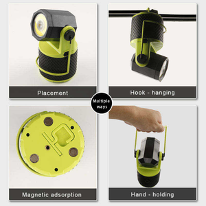Lanterne de <span class=keywords><strong>camping</strong></span> LED multifonction portable, rechargeable par USB, étanche, avec aimant, lumière d'urgence pour l'escalade, la randonnée et l'utilisation en voiture - Product Image 2
