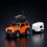 Voiture RC 1/64 avec caméra 2.4G WiFi 720P, télécommande, chargeur, sac de rangement, prête à l'emploi intérieur/extérieur, fonction Suivez-moi expert, cadeau pour enfants 8+