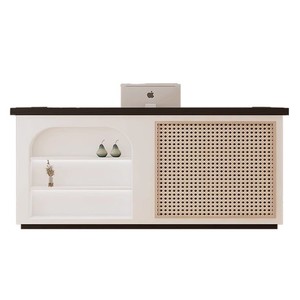Mostrador de Recepción de Cuero Estilo Japonés y Coreano para Tienda de Ropa, Casa de Huéspedes, <span class=keywords><strong>Restaurante</strong></span> y Bar en China - Product Image 5