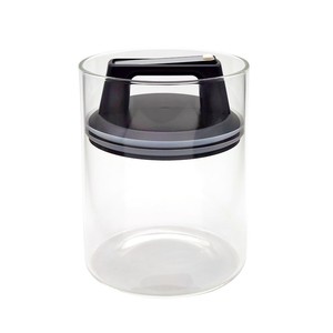 Set di 3 <span class=keywords><strong>Barattoli</strong></span> Ermetici in Vetro Borosilicato per Chicchi di Caffè <span class=keywords><strong>con</strong></span> Coperchio a Pressione e Manico, Sigillati <span class=keywords><strong>Sottovuoto</strong></span>, Riscaldabili, per Uso in Campeggio - Product Image 3